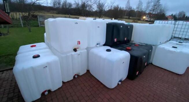 Zbiornik Wkład Mauzer Beczka 1000l z niedużym osadem