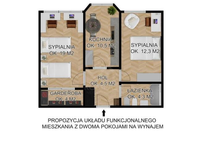 Mieszkanie Wrocław Wrocław-Krzyki, Wrocław-Krzyki, Zgodna