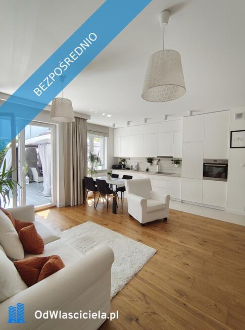 Ładne mieszkanie z ogródkiem