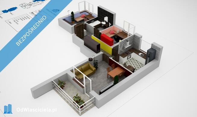 Mieszkanie z osobną kuchnią w świetnej lokalizacji Prokocim Wielicka