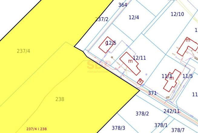 Działka budowlana Zębice gm. Siechnice, Parkowa