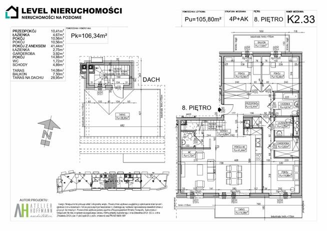 Elzam Tower Premium M4 z tarasami