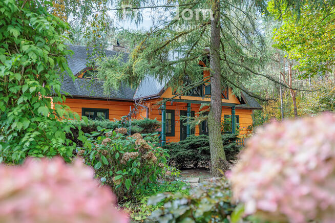 Dworek z bala na pięknej działce Księżak