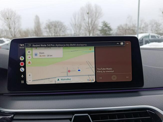 BMW 520 M-pakiet wewnętrzny zewnętrzny