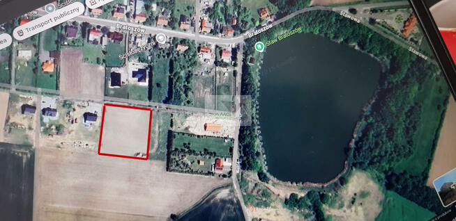 Działka rolno-budowlana Bratoszów gm. Pieszyce, Bratoszów