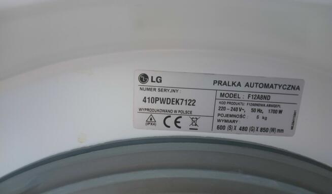 Pralka LG