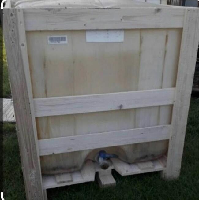 Zbiornik Wkład Mauzer Beczka 1000l Czysty Powystawowy