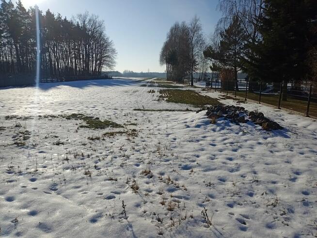 Działka rolno-budowlana z rozpoczętą budową Grabostów