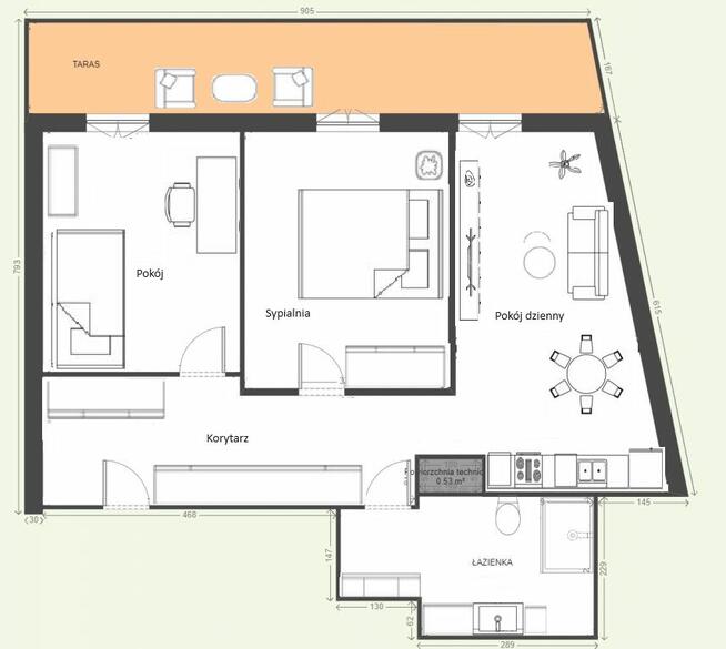 3 pokoje | Krowodrza | Wrocławska | Bez prowizji