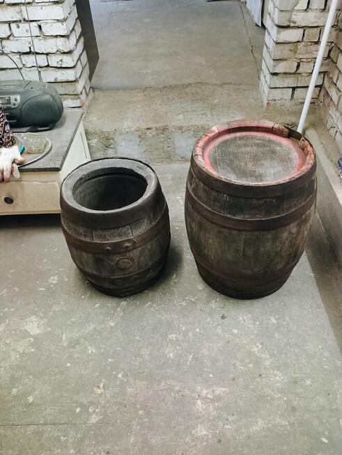 2 beczki drewniane sprzedam Kraków