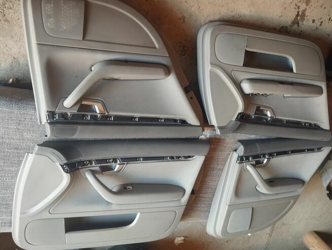 Audi A4 B7 cały środek szary fotele