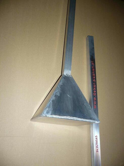 Niwelator laserowy - łata, stożek aluminiowy do odbiornika