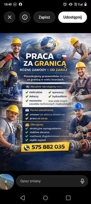 Praca za granicą