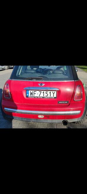 Wynajem Samochodu. Auto Zastępcze Mini Cooper+gaz