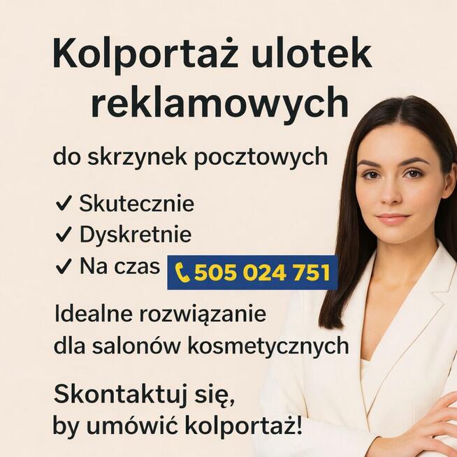 Rozniosę ulotki reklamowe do euroskrzynek