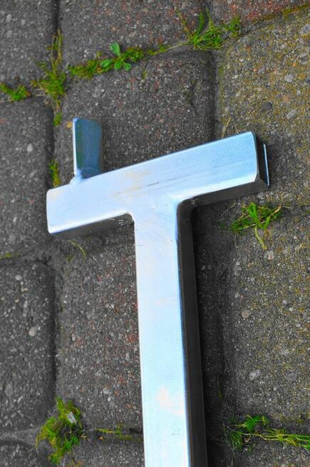 Niwelator laserowy - łata, stożek aluminiowy do odbiornika