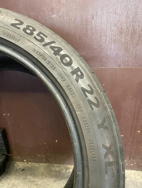 Opony letnie CONTINENTAL SportContact 6 285/40 r22