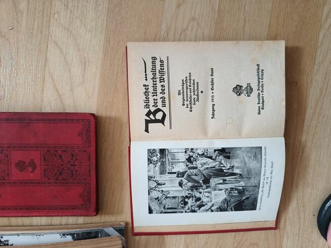 Stare zdjecia i ksiazka niemiecka 1911