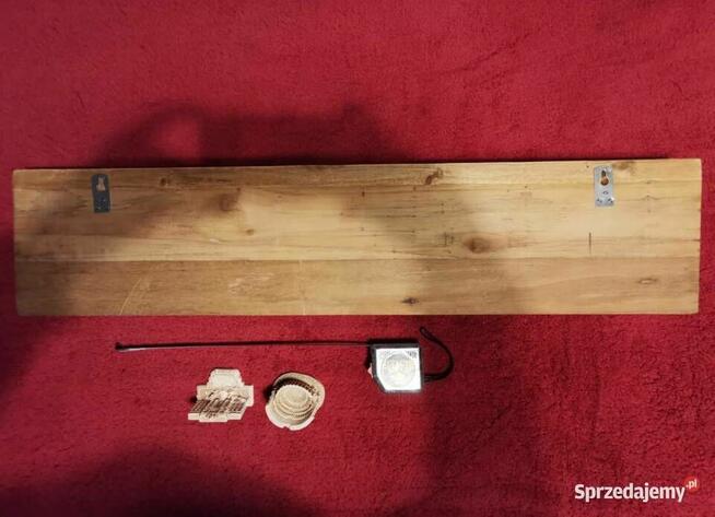 Wieszak drewniany stylowy ścienny Vintage