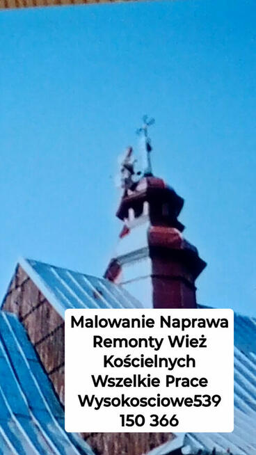 Malowanie Naprawa Wież Koscielnych