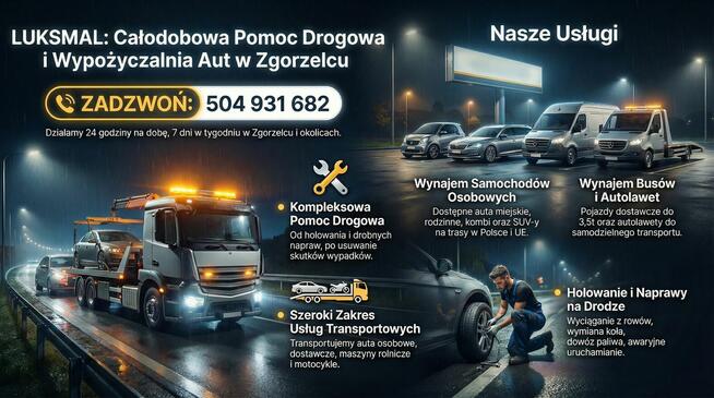 Pomoc Drogowa Zgorzelec - LUKSMAL Łukasz Malitowicz