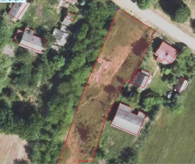 Atrakcyjna działka w otoczeniu zabudowy i zieleni