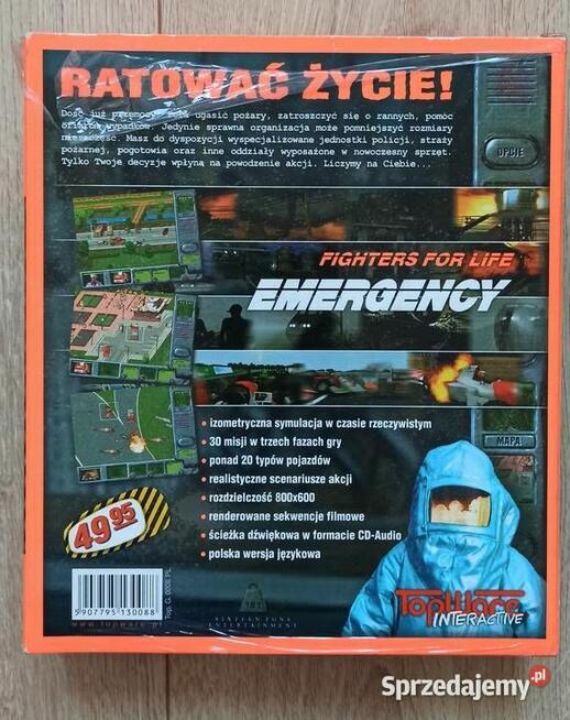 Emergency 1 - Big box - gra PC