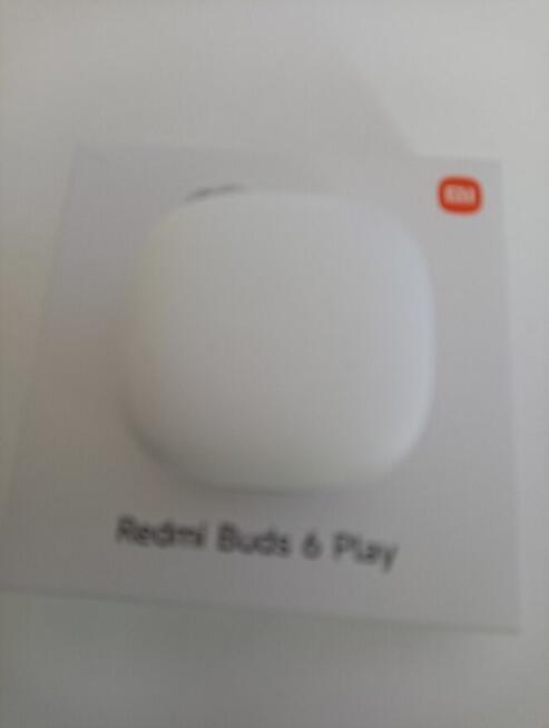 Słuchawki Xiaomi redmi buds 6