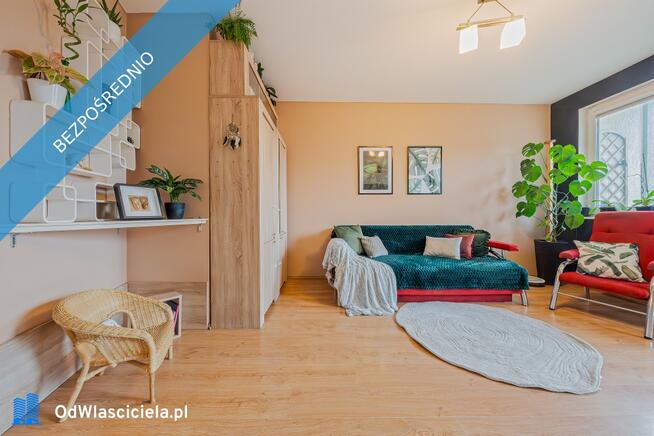 Przytulne słoneczne 3-pokojowe mieszkanie z loggią | 59,6 m²+piwnica | 1. piętro | bez pośredników