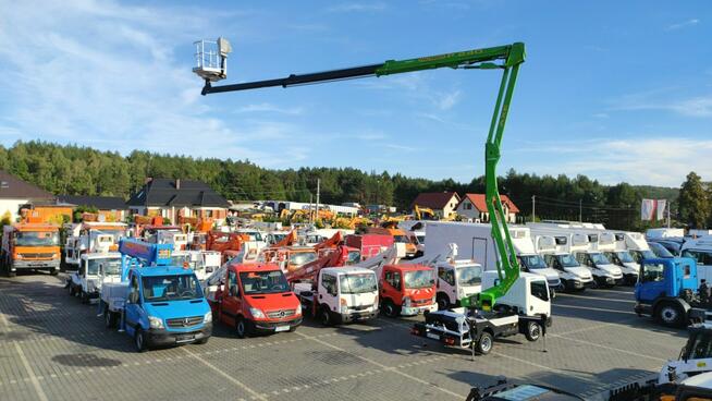 Nissan Cabstar Zwyżka Podmośnik Koszowy PALFINGER P240 AXE UDT Wysokość Podnoszenia 24m (Multitel MX