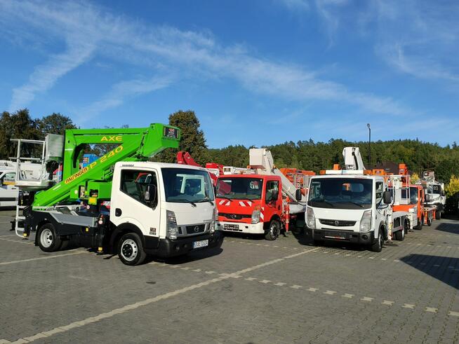 Nissan Cabstar Zwyżka Podmośnik Koszowy PALFINGER P240 AXE UDT Wysokość Podnoszenia 24m (Multitel MX