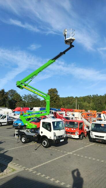 Nissan Cabstar Zwyżka Podmośnik Koszowy PALFINGER P240 AXE UDT Wysokość Podnoszenia 24m (Multitel MX