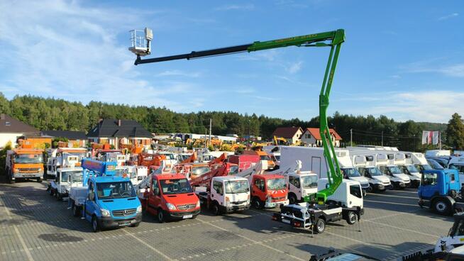 Nissan Cabstar Zwyżka Podmośnik Koszowy PALFINGER P240 AXE UDT Wysokość Podnoszenia 24m (Multitel MX