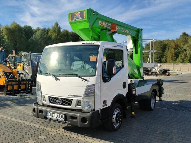Nissan Cabstar Zwyżka Podmośnik Koszowy PALFINGER P240 AXE UDT Wysokość Podnoszenia 24m (Multitel MX