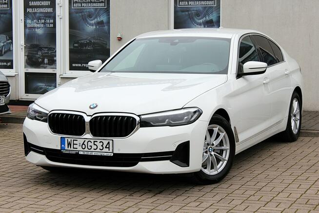 BMW 518 Salon PL FV23% Skóra Nawigacja LED Ambient Serwis ASO Gwarancja