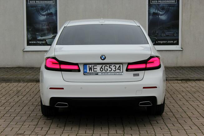 BMW 518 Salon PL FV23% Skóra Nawigacja LED Ambient Serwis ASO Gwarancja