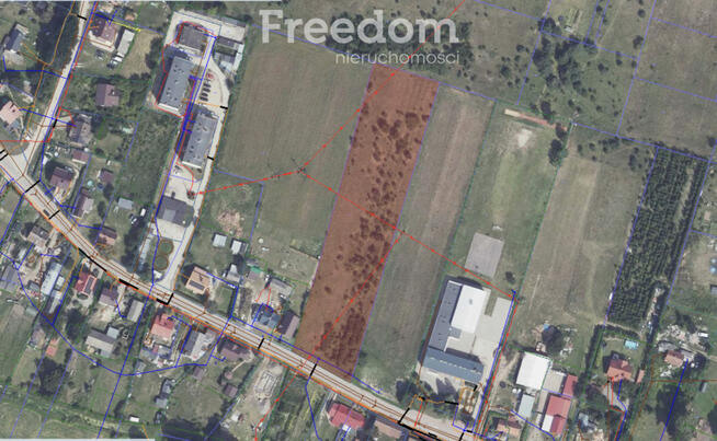 Działka poza miastem z warunkami zabudowy