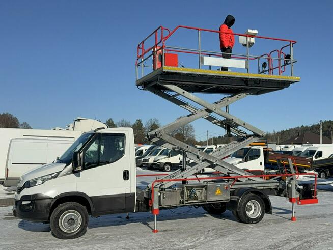 Iveco Zwyżka Podnośnik Nożycowy Franke FHB 6.3 Platforma Serwisowa Wysokość Podnoszenia 10m 70C15 (R