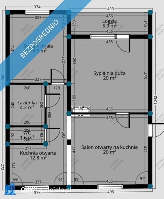 Rozkładowe, jasne, blisko centrum w atrakcyjnej cenie