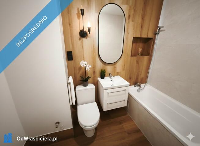 Gotowe 2 pokoje, po remoncie, wysoki standard, bez piecyka