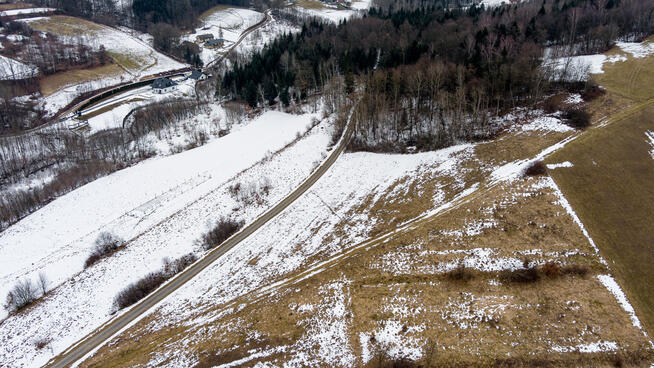 Działka widokowa Zborowice - gm. Ciężkowice!