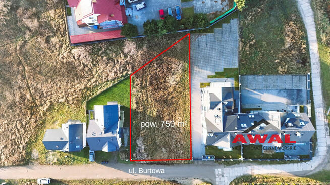 Działka budowlana Władysławowo Cetniewo, Burtowa