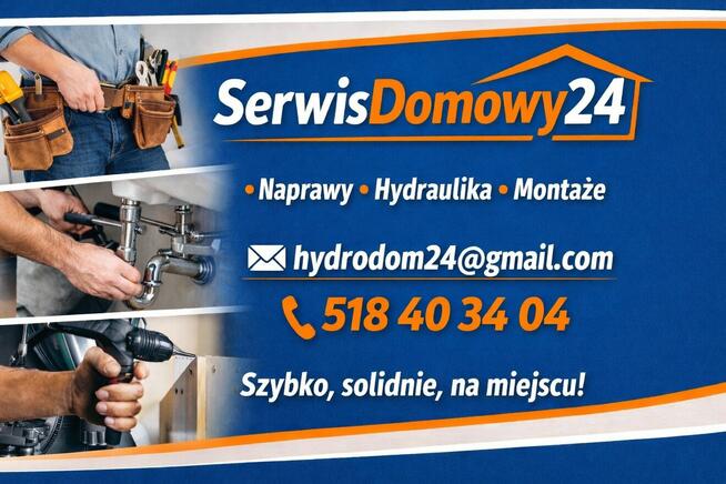Serwis Domowy 24 – Hydraulik | Naprawy | Montaże