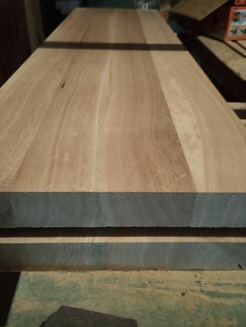 Pułki regały parapety schody dębowe