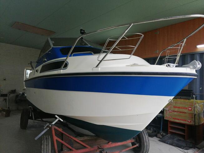 acht,,, łódź motorowa ECLIPSE 2, odrestaurowana - 15 % OKAZJA