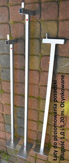 Niwelator laserowy - łata, stożek aluminiowy do odbiornika