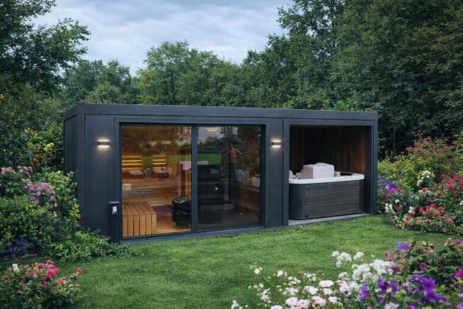 Sauna Ogrodowa - Kontener Saunaispa 3x6m