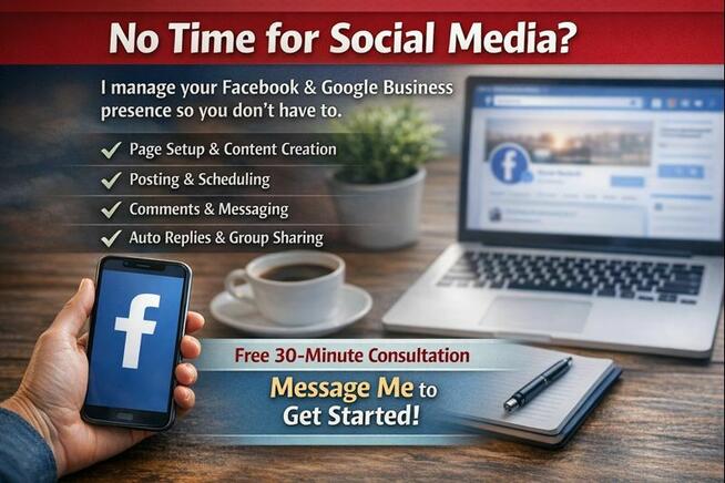 Zarządzanie Facebookiem i Google dla firm | Bez umów | Widoc