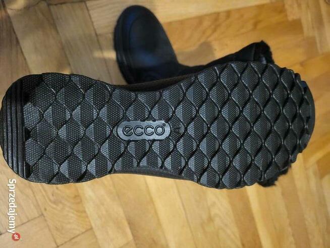 ECCO czarne ( 37) dł. wkładki 24cm Na Rzep NOWE