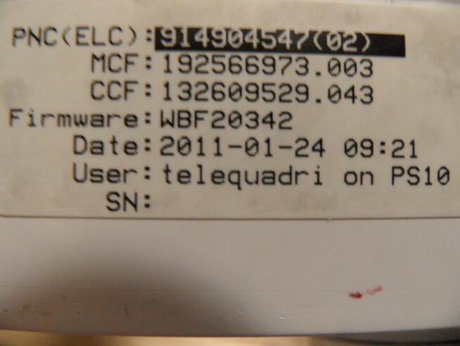 programator sterownik pralki electrolux EWF10475W